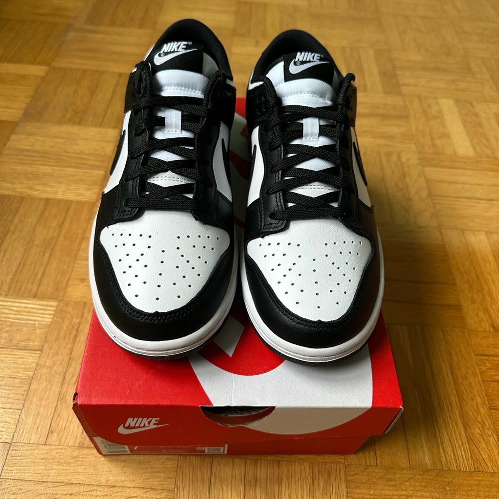 Nike Dunk Low “Panda” Black/White – Women’s Size 7 – Brand New w/ Box